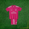 Maillot et short de Foot Real de Madrid – rétro rose Maillot et short de Foot Real de Madrid – rétro rose | Jersey Et Shgoldts De Foot Real De Madrid – Retro Pink