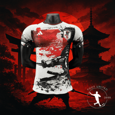 Maillot Concept Japon – Édition Samouraï Rouge & Blanche Maillot Concept Japon – Édition Samouraï Rouge & Blanche | Jersey Concept Japon – Édition Samouraï Red & Whitehe