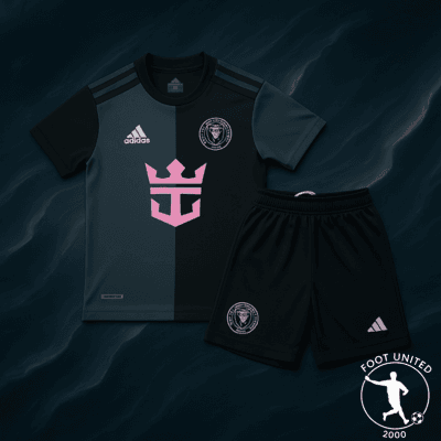 Maillot et short de Foot Inter Miami CF – noir | Jersey Et Shgoldts De Foot Inter Miami Cf – Black