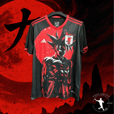 Maillot Japon × Dragon Ball Z – Goku Noir Édition Limitée | Jersey Japon × Dragon Ball Z – Goku Black Limited Edition
