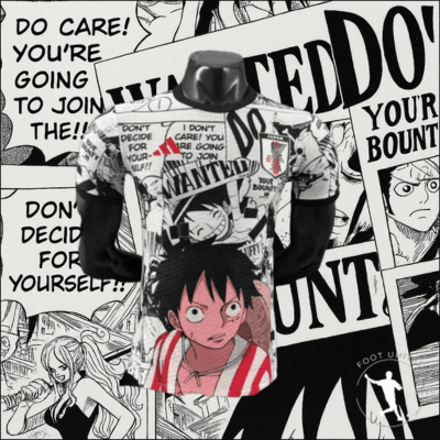 Maillot One Piece × Équipe du Japon « Wanted » 2024 – Édition Limitée Maillot One Piece × Équipe du Japon « Wanted » 2024 – Édition Limitée | Jersey One Piece × Équipe Du Japon « Wanted » 2024 – Limited Edition