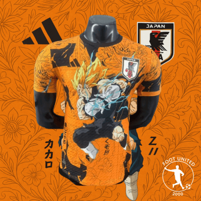 Maillot concept Dragon Ball Z x Équipe du Japon – Orange Manga Exclusif Maillot concept Dragon Ball Z x Équipe du Japon – Orange Manga | Jersey Concept Dragon Ball Z X Équipe Du Japon – Goldange Manga