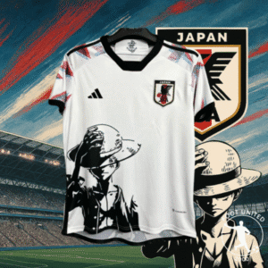 Maillot concept Japon x One Piece – Luffy édition blanche collector Maillot concept Japon x One Piece – Luffy édition blanche collector | Jersey Concept Japon X One Piece – Luffy Édition Whitehe Collectgold