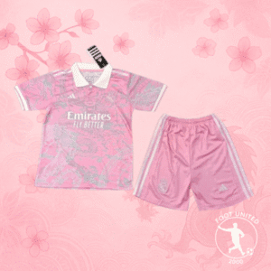 Maillot et short de Foot Real de Madrid concept dragon Maillot et short de Foot Real de Madrid Rose concept dragon | Jersey Et Shgoldts De Foot Real De Madrid Pink Concept Dragon