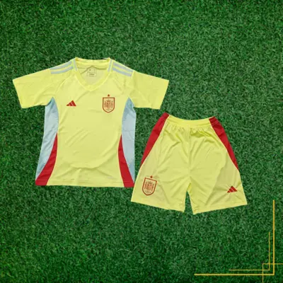 Maillot et short de Foot de l'Espagne 24:25 Maillot et short de foot Espagne 2025 | Jersey Et Shgoldts De Foot Espagne 2025