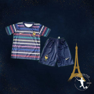 Maillot et short de Foot de l'équipe de France Maillot et short de Foot Équipe de France 2024 « Bleu Infini » | Jersey Et Shgoldts De Foot France National Team 2024 « Blue Infini »