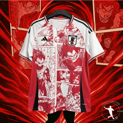 maillot de foot japon Vegeta Comic Power Maillot Japon × Dragon Ball Z – Vegeta Comic Power | Jersey Japon × Dragon Ball Z – Vegeta Comic Power