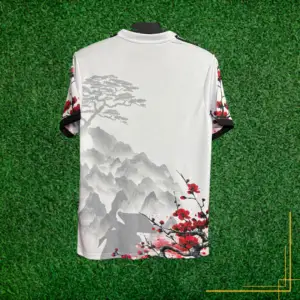Maillot de foot Japon Dragon Blanc – Montagne & Tradition Guerrière | Football Jersey Japon Dragon White – Montagne & Tradition Guerrière