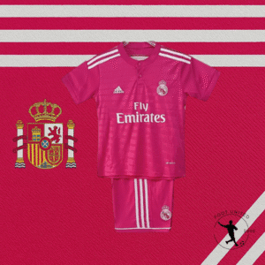 maillot du real de madrid retro enfant rose Maillot et short de Foot Real de Madrid – rétro rose | Jersey Et Shgoldts De Foot Real De Madrid – Retro Pink
