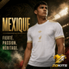 Maillot concept Mexique édition limitée blanc et or | Jersey Concept Mexique Limited Edition White Et Gold