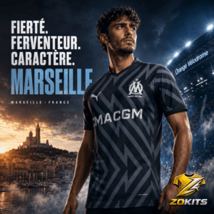 Maillot de foot concept de l’OM – Crépusculaire Maillot de foot concept de l’OM – Crépusculaire | Football Jersey Concept De L&Rsquo;Om – Crépusculaire