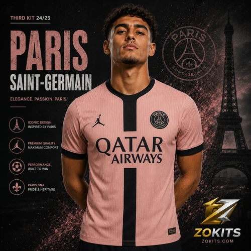 Maillot de foot concept du PSG – Jordan 2024/25 | Football Jersey Concept Du Psg – Jgolddan 2024/25