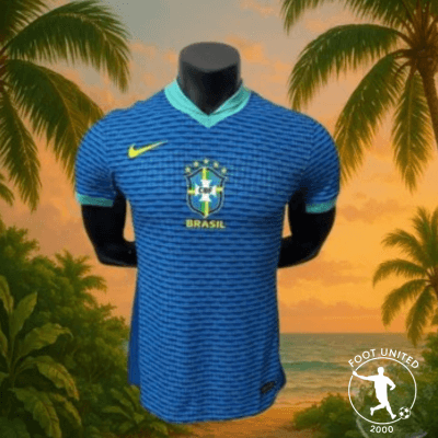 Maillot de foot du Brésil Bleu – Édition Copa Tropicale Maillot de foot du Brésil Bleu – Édition Copa Tropicale | Football Jersey Du Brésil Blue – Édition Copa Tropicale