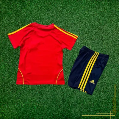 Maillot et short de Foot de l'Espagne Maillot et short de foot Espagne « Toro Flamenco » | Jersey Et Shgoldts De Foot Espagne « Tgoldo Flamenco »
