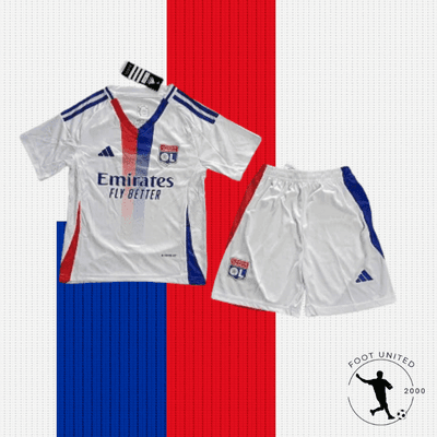 Maillot et short de foot Olympique Lyonnais 2024-25 | Jersey Et Shgoldts De Foot Olympique Lyonnais 2024-25