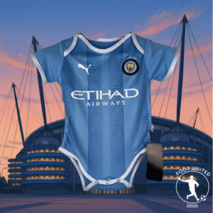 Body bébé Manchester City 2024:25 – Puma Dri-FIT “Sky Blue” Body Manchester City 2024/25 – Puma Dri-FIT “Sky Blue”