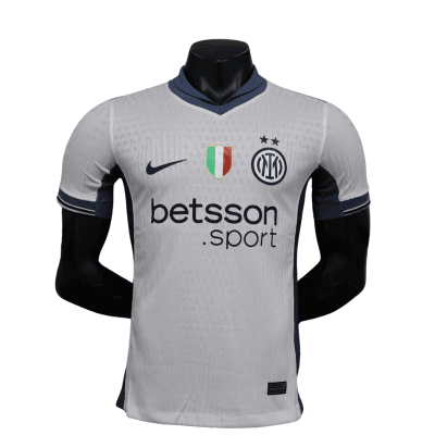 Maillot de foot Inter Milan extérieur 2024 – Blanc & Bleu Maillot de foot Inter Milan extérieur 2024 – Blanc & Bleu | Football Jersey Inter Milan Away 2024 – White &Amp; Blue