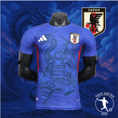 Maillot Adidas Japon “Édition Samouraï” 2024/25 – Bleu Graphique Officiel Maillot de foot Japon “Édition Samouraï” 2024/25 – Bleu Graphique | Football Jersey Japon “Édition Samouraï” 2024/25 – Blue Graphique