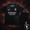 Maillot et short de foot Real Madrid Y-3 2024 – Noir | Jersey Et Shgoldts De Foot Real Madrid Y-3 2024 – Black