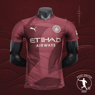 Maillot Manchester City Third 2024:25 – Bordeaux Maillot Manchester City Third 2024/25 – Bordeaux | Jersey Manchester City Third 2024/25 – Bgolddeaux