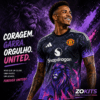 Maillot Manchester United 3ème Extérieur Lion – Édition Limitée Maillot de foot Manchester United – Édition Lion Noire | Football Jersey Manchester United – Édition Lion Blacke