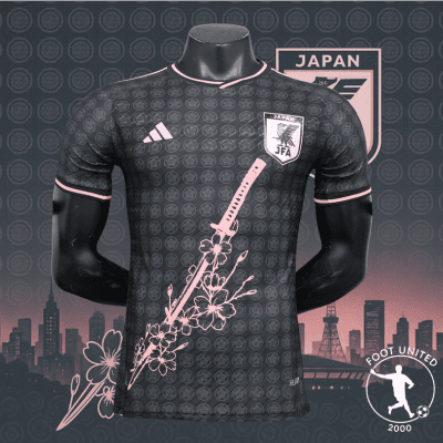Maillot concept Japon 2024 – Katana & Fleurs de Sakura Maillot de foot concept Japon 2024 – Katana & Fleurs de Sakura | Football Jersey Concept Japon 2024 – Katana &Amp; Fleurs De Sakura
