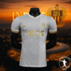 Maillot de foot OGC Nice blanc or édition élégante Ineos 2024 Maillot de foot OGC Nice blanc or édition élégante Ineos 2024 | Football Jersey Ogc Nice White Gold Édition Élégante Ineos 2024
