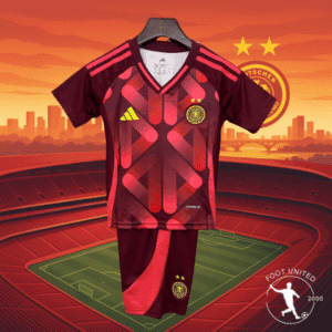 Maillot et short de foot Allemagne “Red Geometry | Jersey Et Shgoldts De Foot Allemagne “Red Geometry