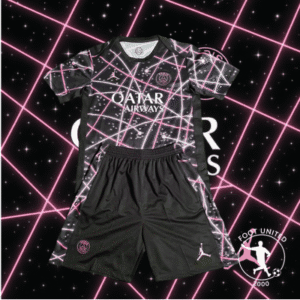 Maillot et short de foot PSG 2024/25 – Jordan “Neon Grid” | Jersey Et Shgoldts De Foot Psg 2024/25 – Jgolddan “Neon Grid”