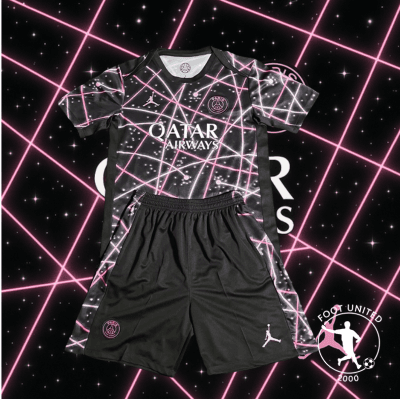 Maillot et short de foot PSG 2024/25 – Jordan “Neon Grid” | Jersey Et Shgoldts De Foot Psg 2024/25 – Jgolddan “Neon Grid”