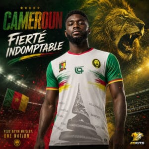 Maillot de foot Cameroun Fourteen “Esprit Lion Indomptable” – Édition 2023 Maillot de foot Cameroun Fourteen “Esprit Lion Indomptable” – Édition 2023 | Football Jersey Cameroun Fourteen “Esprit Lion Indomptable” – Édition 2023