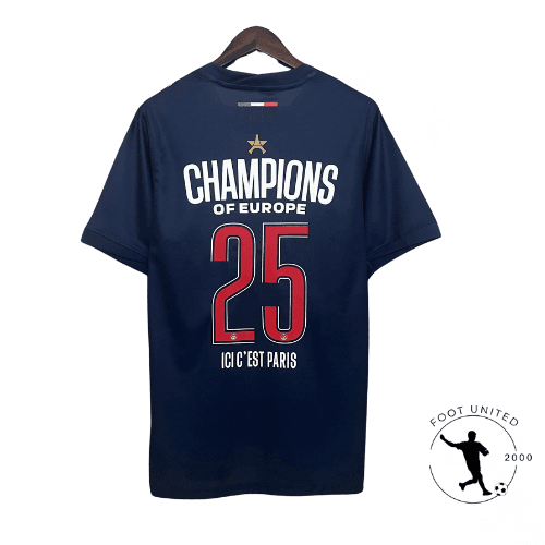 Maillot de foot du PSG Champions of Europe 25 – Édition Spéciale | Football Jersey Du Psg Champions Of Europe 25 – Édition Special Editione