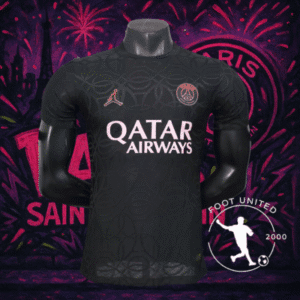 Maillot de foot Third PSG Jordan Noir & Rose 2025 :26 Maillot De Foot Third Psg Jordan Noir Rose 2025 26 | Football Jersey Third Psg Jgolddan Black Pink 2025 26