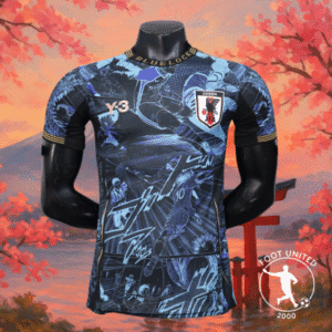 Maillot de foot concept du Japomn ONE PIECE LUFFYY-5 Maillot de foot Japon Y3 – Le football rencontre le manga ! | Football Jersey Japon Y3 – Le Football Rencontre Le Manga !