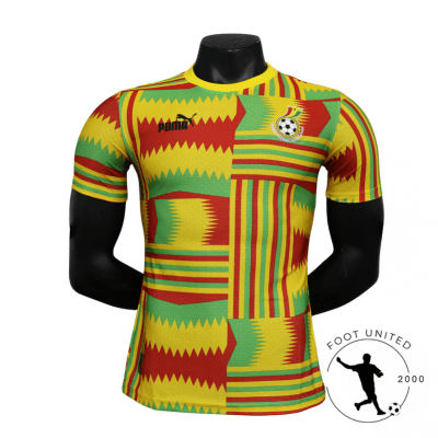 Maillot de foot Third Ghana 2025 – Kente Concept Puma x Black Stars | Football Jersey Third Ghana 2025 – Kente Concept Puma X Black Stars