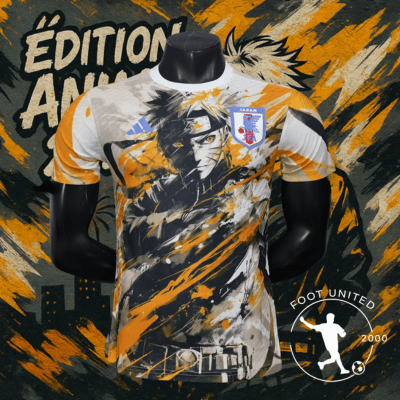 Maillot de foot  Japon Anime Edition : Fusion Graphique | Football Jersey  Japon Anime Edition : Fusion Graphique