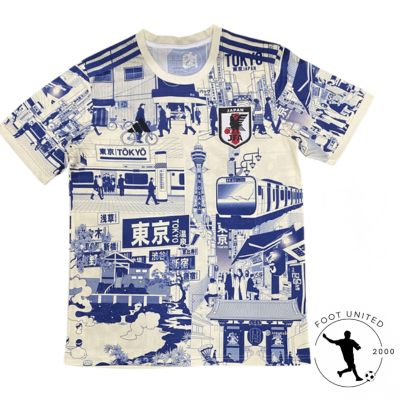 Maillot de foot Japon 2025 « Métropoles » – Tokyo & Osaka bleu | Football Jersey Japon 2025 « Métropoles » – Tokyo & Osaka Blue