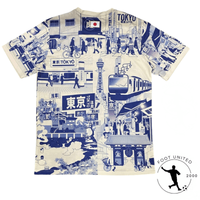 Maillot de foot Japon 2025 « Métropoles » – Tokyo & Osaka bleu | Football Jersey Japon 2025 « Métropoles » – Tokyo & Osaka Blue