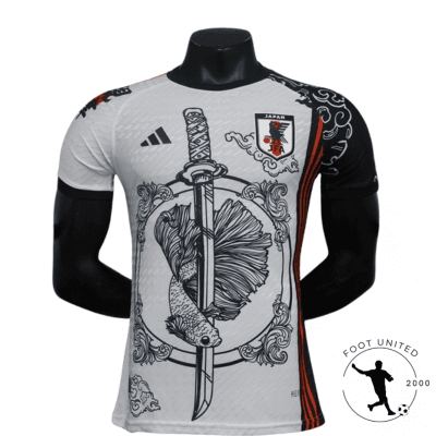 Maillot de foot Japon « Koi & Katana »  – Design Art Japonais | Football Jersey Japon « Koi & Katana »  – Design Art Japonais