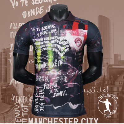 Maillot de foot Manchester City Graffiti 2024 | Football Jersey Manchester City Graffiti 2024