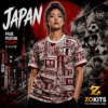 japan-blue-manga-collage-adidas-aeroready-collector-football-shirt-zokits Maillot de foot Japon 2025 « Métropoles » – Tokyo & Osaka rouge | Football Jersey Japon 2025 « Métropoles » – Tokyo & Osaka Red
