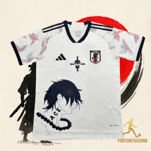 Maillot du Japon Sakura Blanc – Style Aquarelle | Jersey Du Japon Sakura White – Style Aquarelle