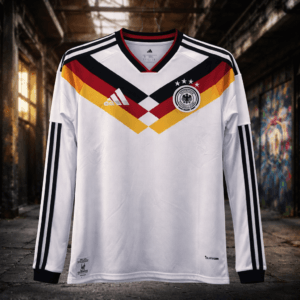 Maillot De Foot Allemagne Manches Longues Adulte | Football Jersey Allemagne Long Sleeve Adulte