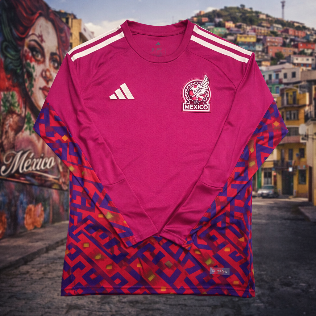 Maillot De Foot Mexique Manches Longues Adulte | Football Jersey Mexique Long Sleeve Adulte
