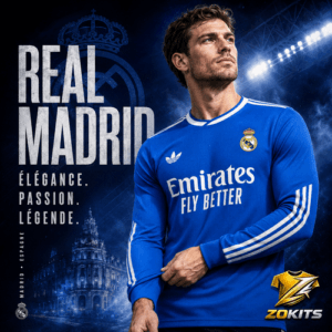 Maillot de foot Bleu Real de Mad Maillot de foot Bleu Real de Madrid – Azur Galactique | Football Jersey Blue Real De Madrid – Azur Galactique
