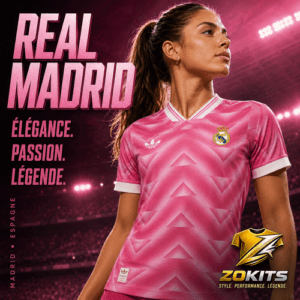 Maillot de foot Real Madrid rose vintage | Rétro Galactiques PROMO Maillot de foot Real Madrid rose vintage | Rétro Galactiques | Football Jersey Real Madrid Pink Vintage | Retro Galactiques
