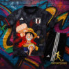 Maillot et short de foot Luffy One Pièce Japon – Édition Maillot et short de foot Luffy One Pièce Japon – Édition | Jersey Et Shgoldts De Foot Luffy One Pièce Japon – Édition
