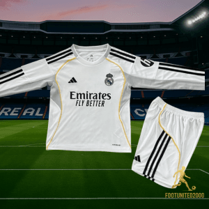 Maillot et short de foot enfant Real Madrid 2024 Maillot et short de foot enfant Real Madrid 2024 | Jersey Et Shgoldts De Foot Kids Real Madrid 2024