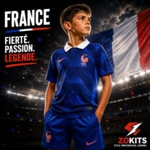 Maillot et short de foot équipe de France 2024 Maillot et short de foot équipe de France 2024 | Jersey Et Shgoldts De Foot France National Team 2024