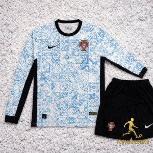Short + maillot Portugal manches longues adulte – Édition artistique | Shgoldts + Jersey Pgoldtugal Long Sleeve Adulte – Édition Artistique